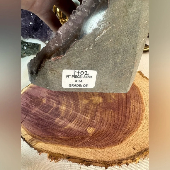 Druzy Rainbow Amethyst from Brazil - Picture 3 of 4